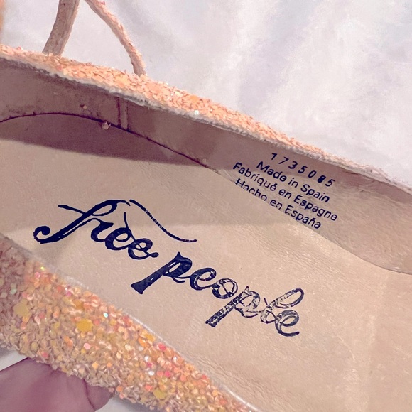 Free people glitter princess heels - Picture 4 of 6